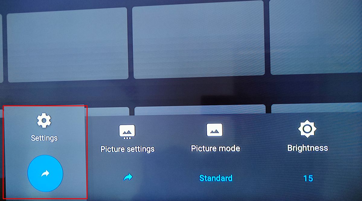 Android TV Setting Icon